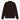 Fred Perry LS TWIN TIPPED FP SHIRT - 86C RICH BROWN/BLACK