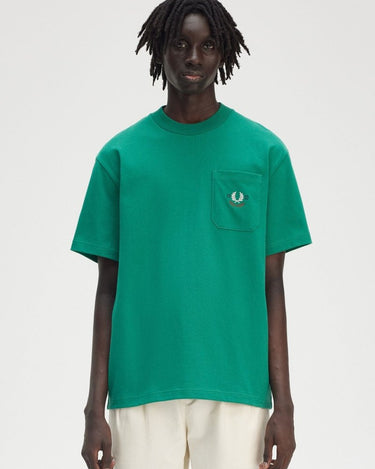 Fred Perry Relaxed 1952 - T-shirt LABEL GREEN - KYOTO - Fred Perry