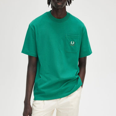 Fred Perry Relaxed 1952 - T-shirt LABEL GREEN - KYOTO - Fred Perry