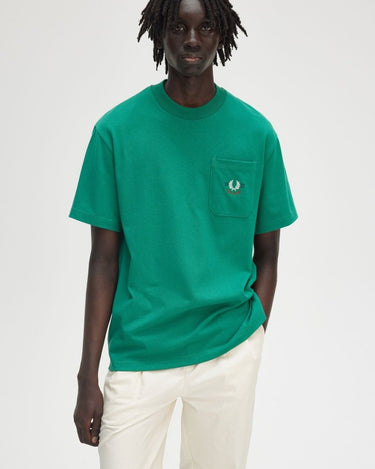 Fred Perry Relaxed 1952 - T-shirt LABEL GREEN - KYOTO - Fred Perry