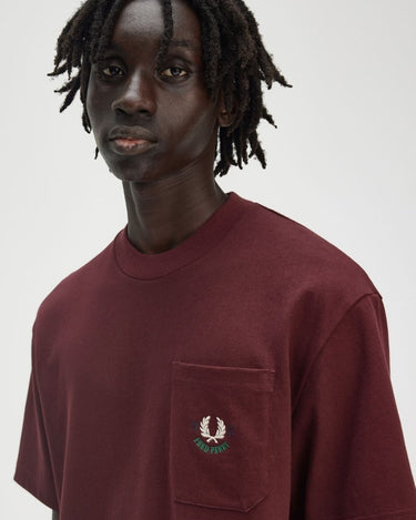 Fred Perry Relaxed 1952 - T-shirt OXBLOOD - KYOTO - Fred Perry