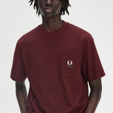 Fred Perry Relaxed 1952 - T-shirt OXBLOOD - KYOTO - Fred Perry