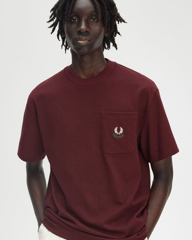 Fred Perry Relaxed 1952 - T-shirt OXBLOOD - KYOTO - Fred Perry