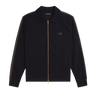 Fred Perry TENNIS GRIP TAPED TRK JKT Black - KYOTO - Fred Perry