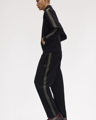 Fred Perry TENNIS GRIP TAPED TRK JKT Black - KYOTO - Fred Perry