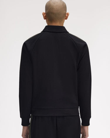 Fred Perry TENNIS GRIP TAPED TRK JKT Black - KYOTO - Fred Perry