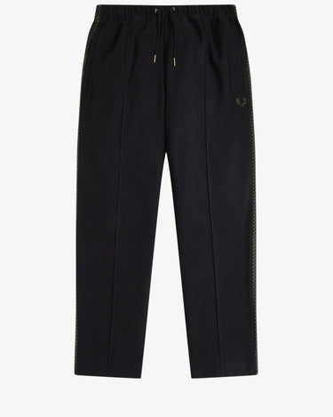 Fred Perry TENNIS GRIP TAPED TRK PANT Black - KYOTO - Fred Perry