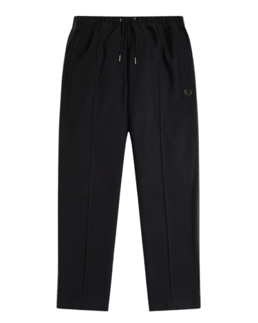 Fred Perry TENNIS GRIP TAPED TRK PANT Black - KYOTO - Fred Perry