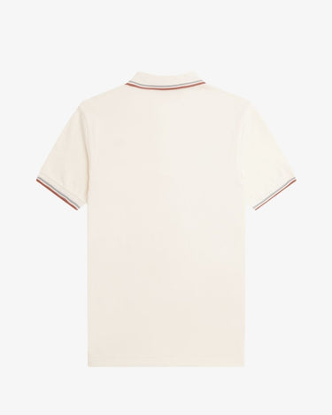 Fred Perry Twin Tipped polo Shirt beige - KYOTO - Fred Perry