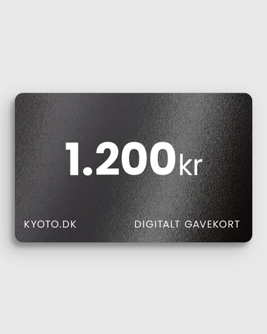 Gavekort / Giftcard ONLY for webshop - KYOTO - Kyoto