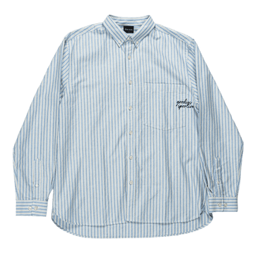 Goodies Sportiv BB OXFORD SHIRT BLUE/WHITE - KYOTO - Goodies Sportive