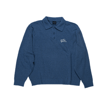 Goodies Sportiv BLUE CACTUS POLO BLUE - KYOTO - Goodies Sportive
