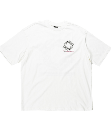 Goodies Sportiv CARP WHITE TEE - KYOTO - Goodies Sportive