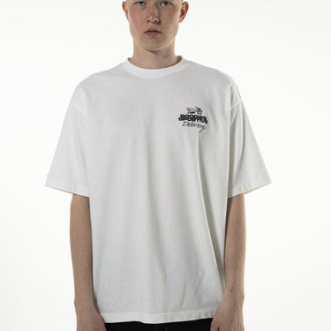 Goodies Sportiv DELIVERY WHITE TEE WHITE - KYOTO - Goodies Sportive