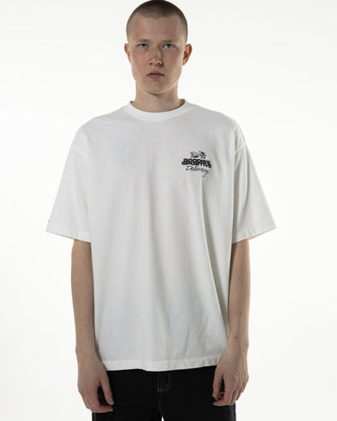 Goodies Sportiv DELIVERY WHITE TEE WHITE - KYOTO - Goodies Sportive