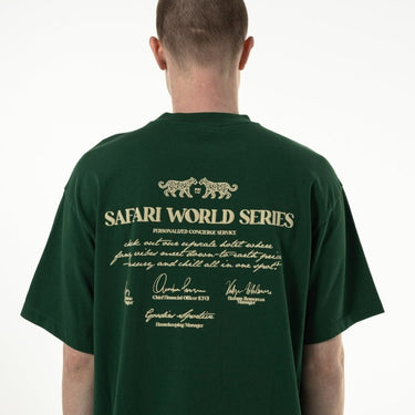 Goodies Sportiv SAFARI WORLD SERIES GREEN TEE - KYOTO - Goodies Sportive