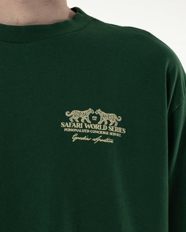 Goodies Sportiv SAFARI WORLD SERIES GREEN TEE - KYOTO - Goodies Sportive