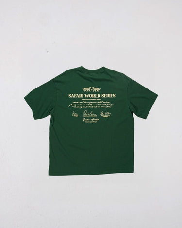 Goodies Sportiv SAFARI WORLD SERIES GREEN TEE - KYOTO - Goodies Sportive