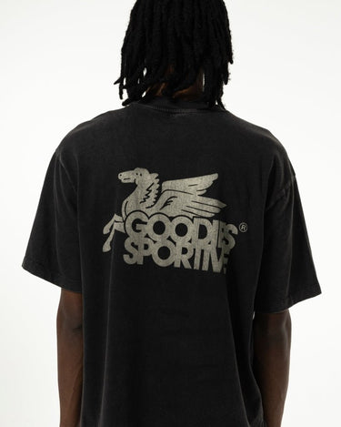 Goodies Sportive DUSTY PREMIUM PEGASUS TEE BLACK - KYOTO - Goodies Sportive