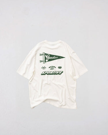 Goodies Sportive FLAG WHITE TEE - KYOTO - Goodies Sportive