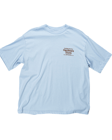 Goodies Sportive HARDWARE STORE TEE BLUE/BROWN - KYOTO - Goodies Sportive
