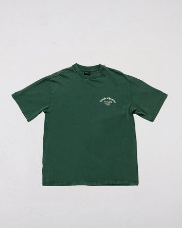 Goodies Sportive PREMIUM GREEN TEE STONE WASH green - KYOTO - Goodies Sportive