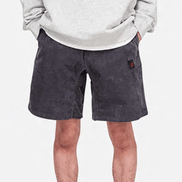 Gramicci CORDUROY G - SHORT CHARCOAL - KYOTO - Gramicci