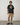 Gramicci G - FLOWER TEE vintage black - KYOTO - GRAMICCI