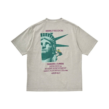 Gramicci LIBERTY TEE PIGMENT SLATE - KYOTO - Gramicci