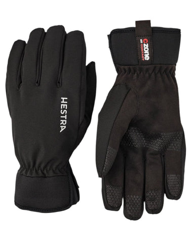 Hestra glove CZone Contact Glove - 5 finger Black - KYOTO - Hestra