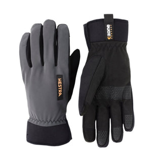 Hestra glove CZone Contact Glove - 5 finger Dark grey - KYOTO - Hestra