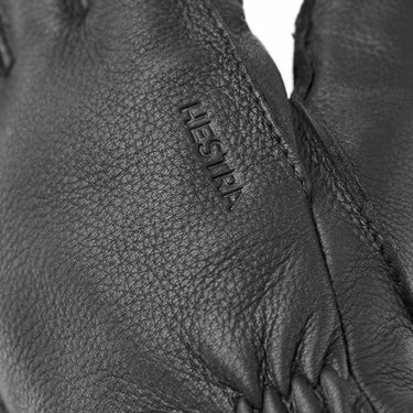 Hestra glove Deerskin Primaloft Rib Black - KYOTO - Hestra