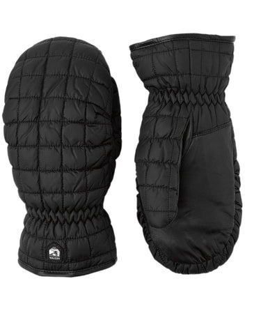 Hestra glove Moon Light - mitt Black - KYOTO - Hestra