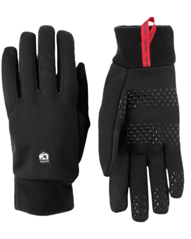 Hestra glove Windshield Liner - 5 finger Black - KYOTO - Hestra