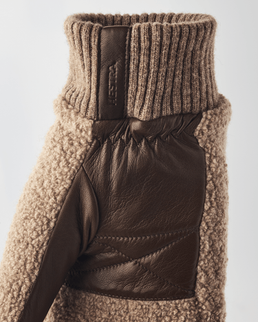 Hestra gloves Emilia Camel/Light brown - KYOTO - Hestra