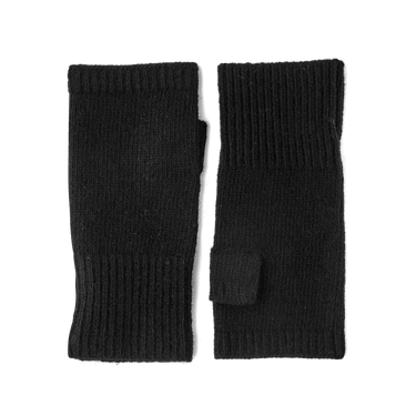 Hestra gloves Ladies' cashmere tube Black - KYOTO - Hestra