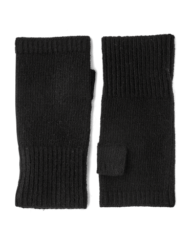 Hestra gloves Ladies' cashmere tube Black - KYOTO - Hestra