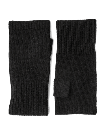 Hestra gloves Ladies' cashmere tube Black - KYOTO - Hestra