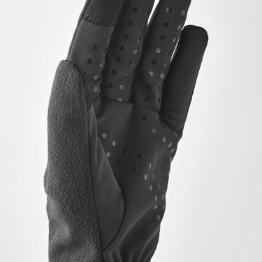 Hestra gloves Runners - 5 finger Black/Black - KYOTO - Hestra