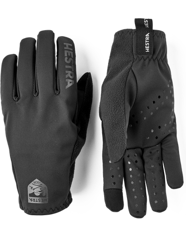 Hestra gloves Runners - 5 finger Black/Black - KYOTO - Hestra