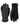 Hestra Maisie glove Dark grey/Black - KYOTO - Hestra