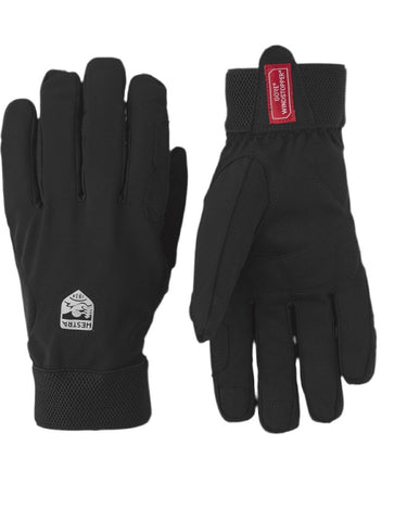 Hestra Windstopper Tracker 5 finger Black - KYOTO - Hestra