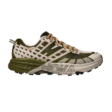 Hoka One One Speedgoat 2 MOSS GREEN/ROSE CREAM sneakers - KYOTO - Hoka One One