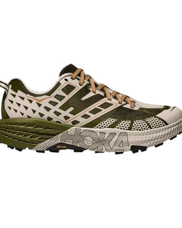 Hoka One One Speedgoat 2 MOSS GREEN/ROSE CREAM sneakers - KYOTO - Hoka One One