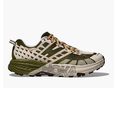 Hoka One One Speedgoat 2 MOSS GREEN/ROSE CREAM sneakers - KYOTO - Hoka One One