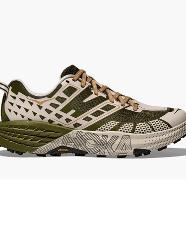 Hoka One One Speedgoat 2 MOSS GREEN/ROSE CREAM sneakers - KYOTO - Hoka One One