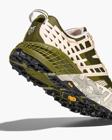Hoka One One Speedgoat 2 MOSS GREEN/ROSE CREAM sneakers - KYOTO - Hoka One One