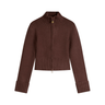 House of Sunny VOL2601 ROLLED CUFFPEGGY ROSEWOOD BROWN - KYOTO - House of Sunny