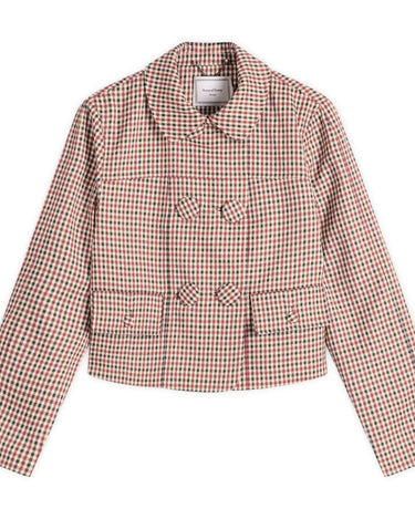 House of Sunny VOL2626 THE MARIEJACKET wine multi - KYOTO - House of Sunny