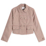 House of Sunny VOL2626 THE MARIEJACKET wine multi - KYOTO - House of Sunny